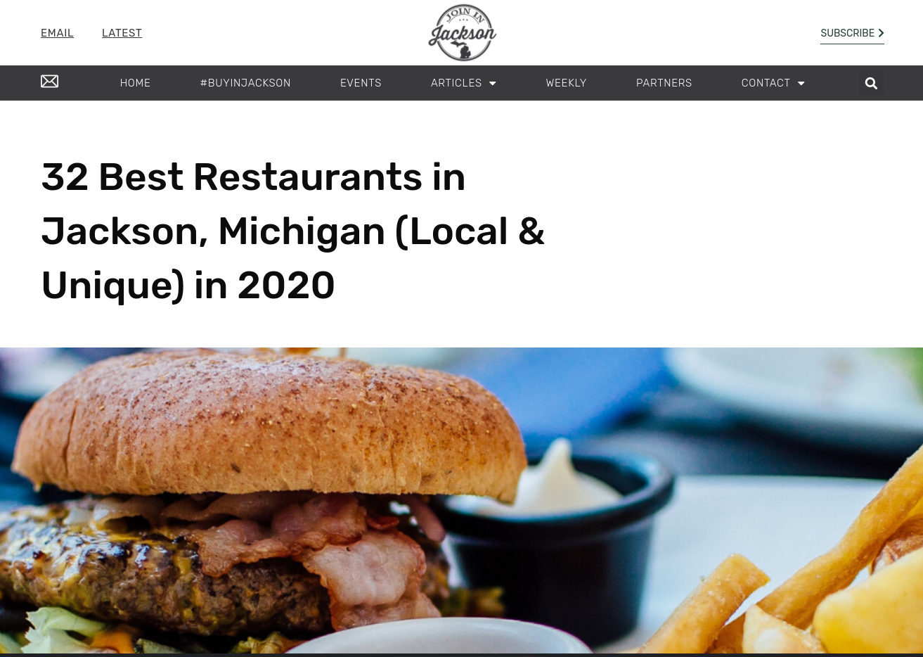 best restaurants in Jackson Michigan