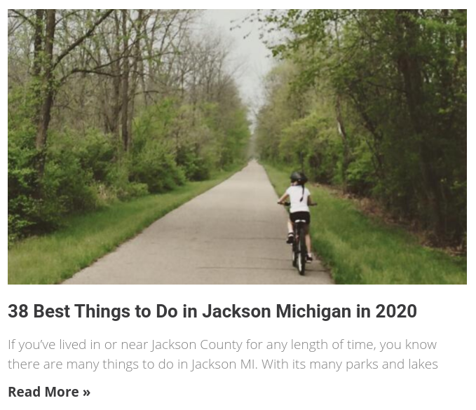 things to do in Jackson Michigan