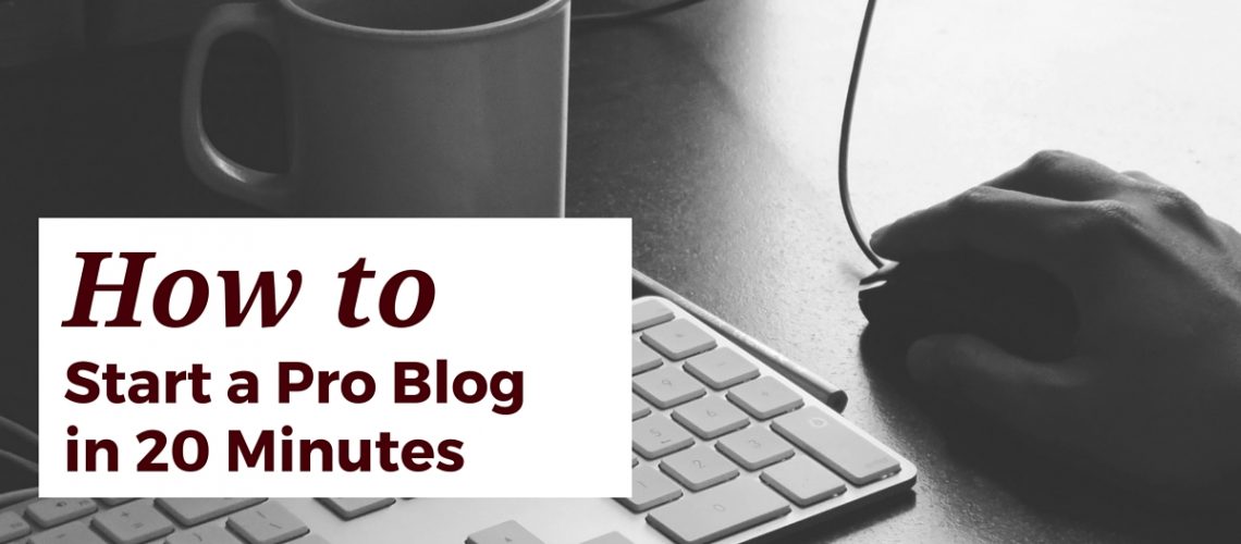 how to start wordpress blog